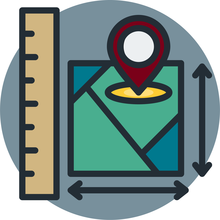 GIS Mapping icon. 